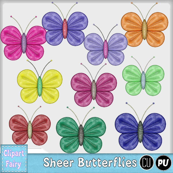Sheer Butterflies